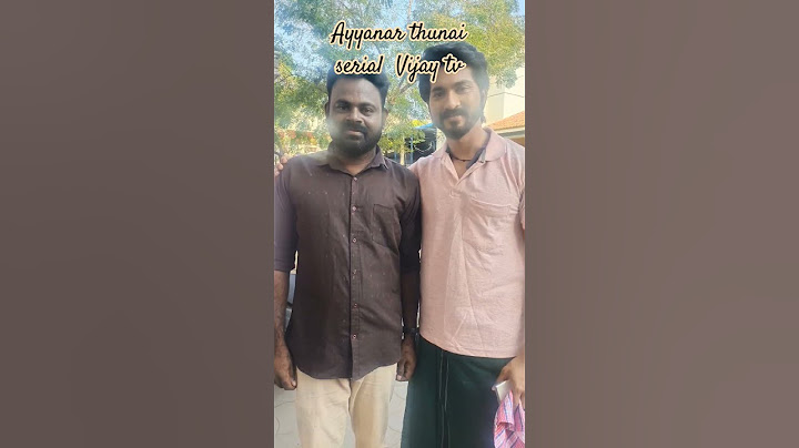 Ayyanar thunai from Vijay tv serial 2025