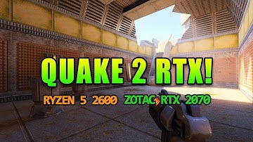 Quake 2- Zotac RTX 2070- Raytracing Test- 1080p