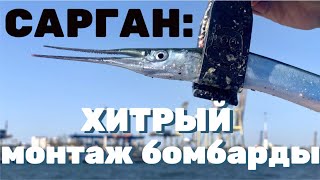 Рыбалка на САРГАНА в большую волну! Подбираем 