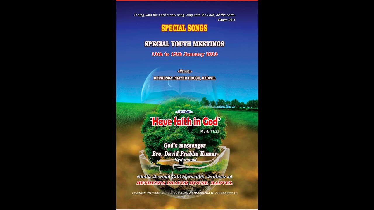 Youth meeting Day 2 Afternoon session - YouTube