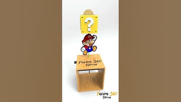 Cam Mechanism Super Mario  Bros #cad #solidworks #engineering #fusion360 #mechanical #mechanism #3d