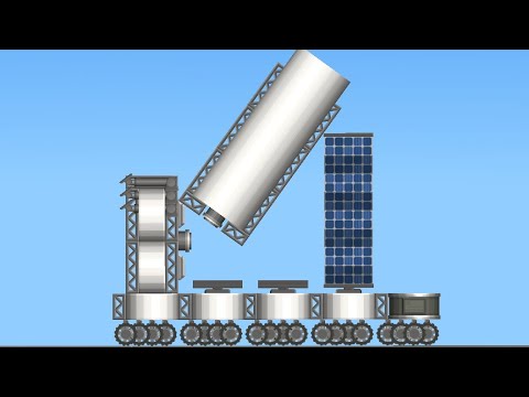 Missile Projector in Spaceflight Simulator//Random Build