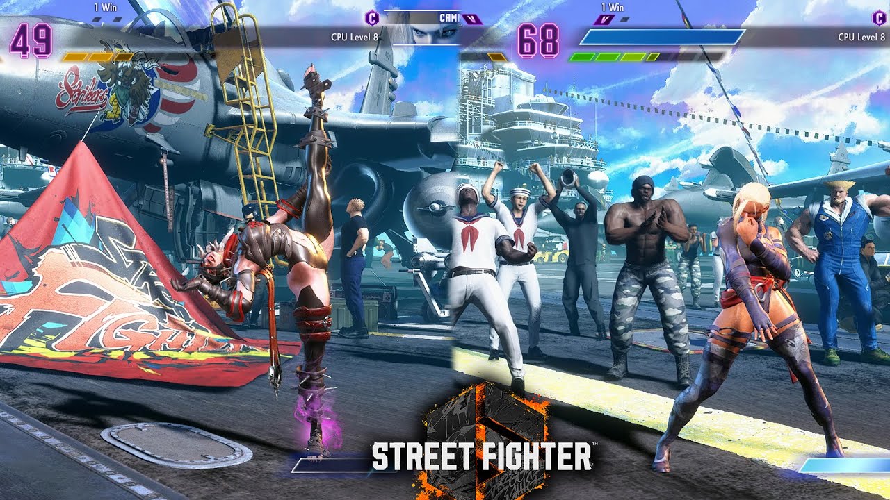 Street Fighter 6 Juri vs Cammy PC Mod #7