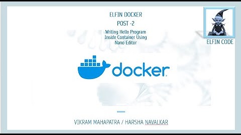 Python Program inside DOCKER container| Docker Tutorial for Beginners Part-2 | Docker Crash Course