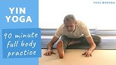 Advanced Yin Yoga Full Body Stretch 58 Minute Yin Yoga Class Youtube