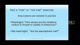 Pausing to Take a Deeper Look at Assumptions - Dr. Megan Higgs