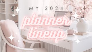 FINALLY: MY 2024 PLANNER LINEUP 🩷