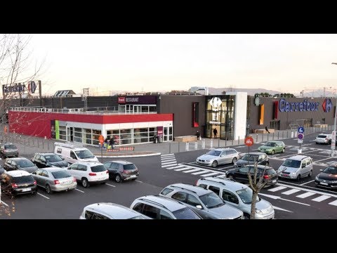 Rénovation du centre commercial Carrefour à Ségny (01) [TIMELAPSE]