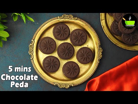 Chocolate Peda Recipe | Chocolate milk peda with condensed milk | Condensed Milk Recipes | Peda | She Cooks