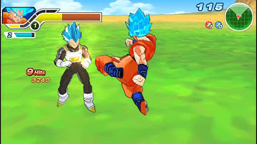 Nvidia Shield TV - Dragon Ball Z TTT - Goku SSGSS VS Vegeta SSGSS