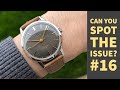 Daily Dose &quot;Watch Wrong?&quot; #16 - Vintage watch issue, Can you spot it!? Omega model 135.007