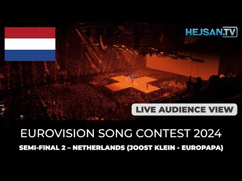 Eurovision 2024 - Semi-Final 2 Live Show: ?? Netherlands, Joost Klein - Europapa (Audience view)