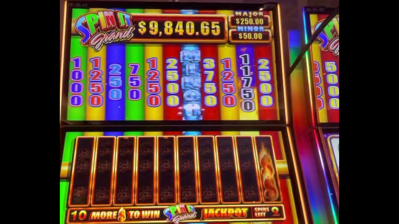 Winning! Spin It Grand slot machine at Seminole Hard Rock Tampa 🎰 YouTube