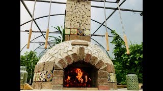 DIY Pizza Oven in the Polytunnel Build