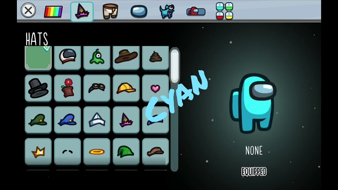 Free styles whit every color in Among Us!