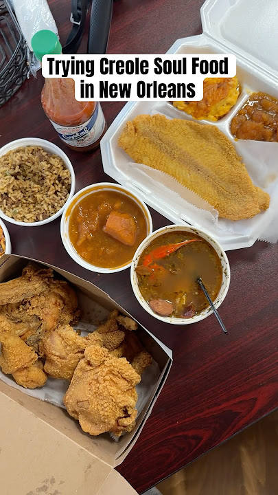 Trying creole soul food in New Orleans! #creolefood #soulfood #foodie #neworleansfood