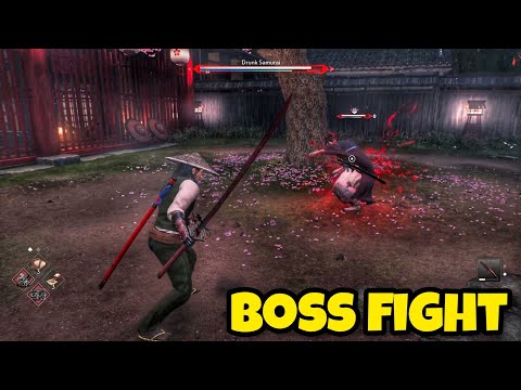 Rise of the Ronin | Drunk Samurai BOSS Fight Gameplay | Normal Difficulty