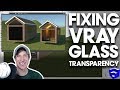 FIXING VRAY GLASS TRANSPARENCY in SketchUp - Vray 3.6 for SketchUp Tutorial