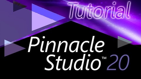 Pinnacle Studio 20 - How to Create Discs Projects and Interactive Menus [Author Mode]*
