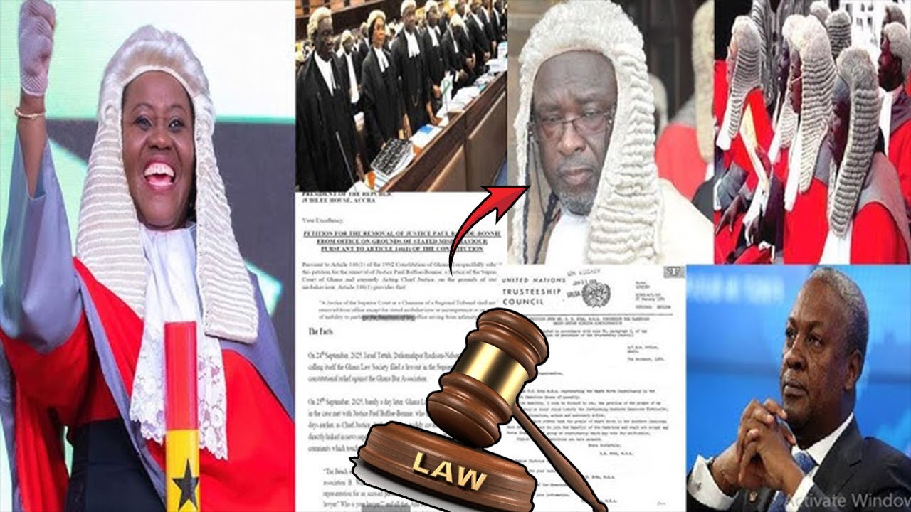 'We Can't Pay You As Chief Justice' Big Trouble H!t New CJ Baffoe Bonnie As Court Case He@ted Up