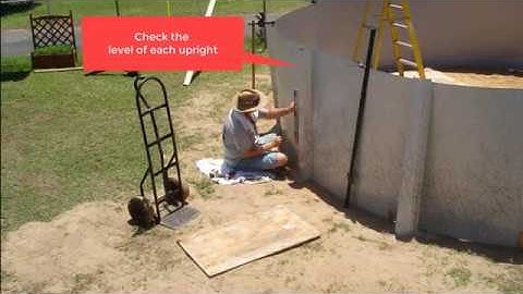 Part 2   Above Ground Pool Installation