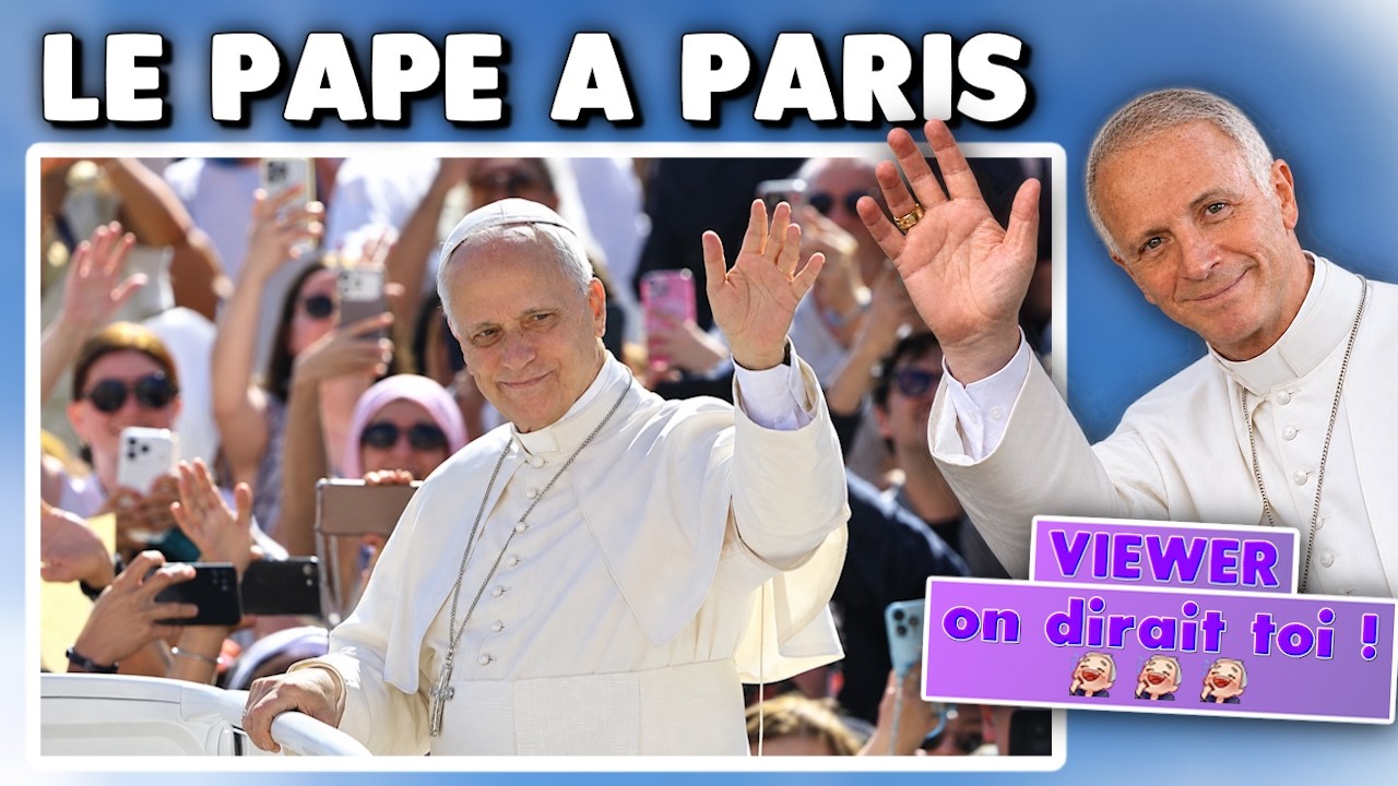 Le pape à paris ! Des millions de français prêt pour l'accueillir
