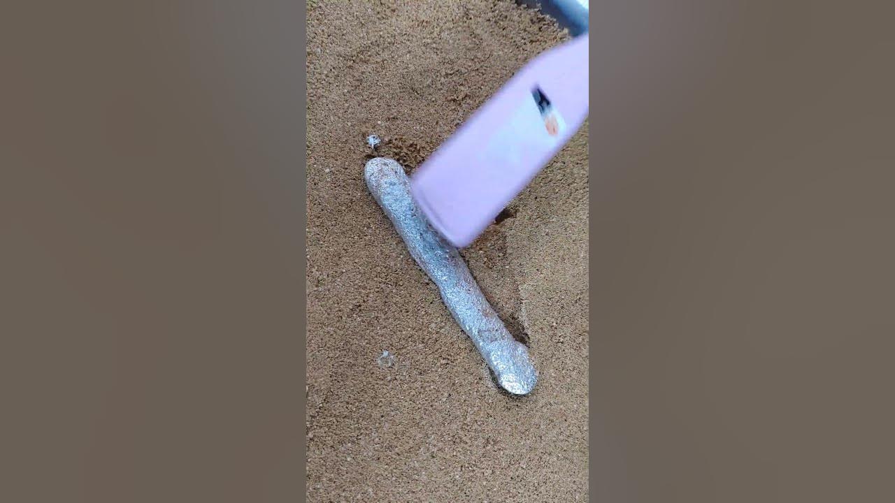 Metal casting, sand casting, manual casting 013 YouTube