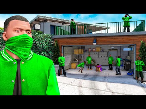 LA MANSIÓN DE FRANKLIN SE CONVIRTIÓ EN UNA BASE DE LA BANDA EN GTA 5