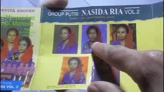 review kaset pita Nasida Ria volume 2 ilmu menentukan derajat manusia , lagu hits ana astahil, doaku