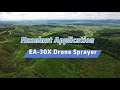 EA-30X (Hercules)AI Intelligent Drone Sprayer for Hazelnut Scenario