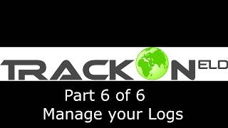 Trackon ELD/AOBRD -  Manage Your Logs
