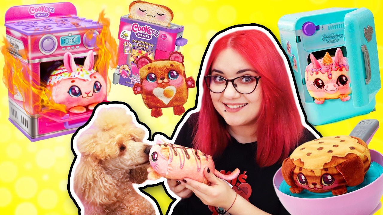 UPIEKŁAM MASKOTKI z moim PIESKIEM 🔥 Lodówka PIEKARNIK Toster PATELNIA Cookeez Makery
