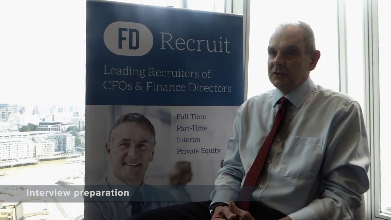Interview advice for Finance Directors and CFOs - FD Recruit - YouTube