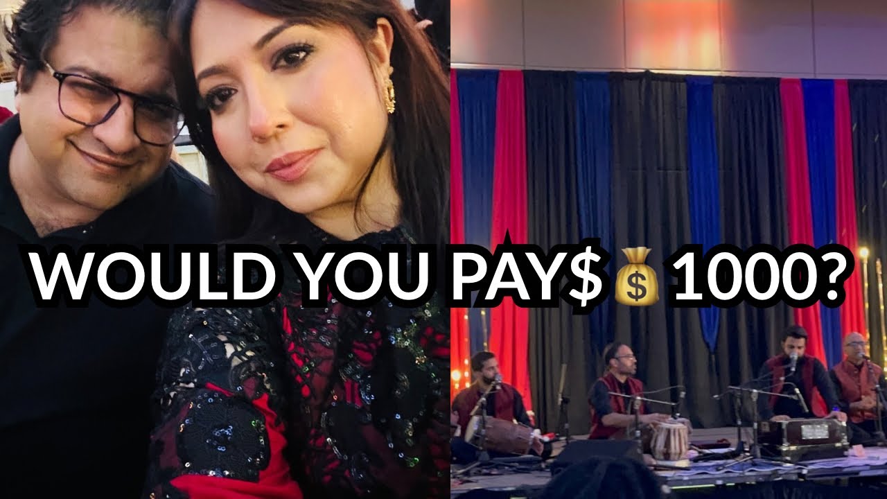 $1000 Qawali Night in Edmonton 🇨🇦 | Pakistani event in Canada Vlog