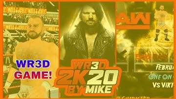 WR3D 20 Fixed Android version l career mode 100% Fixed by Mike Bail mod 2K20 download 32+arenas