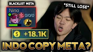 ONIC ID Destroyed Alter Ego's "Copy META" from Blacklist | 18k Gold Lead | Gold lane Ruby