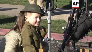 Thousands Gather To Mark 100th Anniv. Of WWI