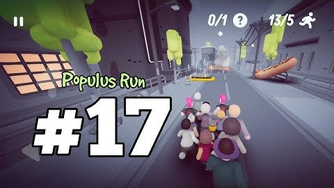 Populus Run Level 17 Bounce Bounce + Hardcore Mode Complete Gameplay Walkthrough