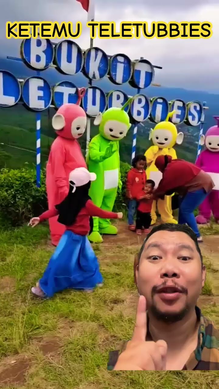 SERUNYA KETEMU TELETUBBIES GEMES!!!!?? #lucunya #maenan #funny #lucu #teletubbies