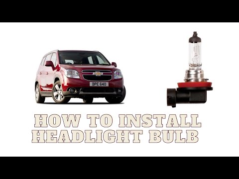 Full beam headlight change on Chevrolet Orlando