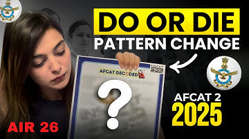 AIR 26 - How I studied for AFCAT Exam | AFCAT 2 2025 Exam in 2 months