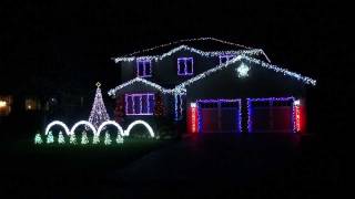Christmas Light Show 2011 Video 1
