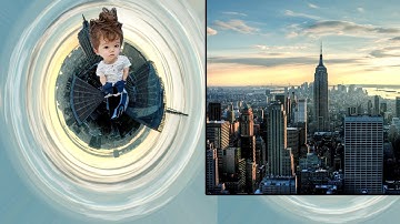 3D planet effect in photoshop tutorial