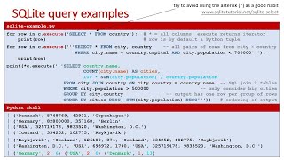SQLite