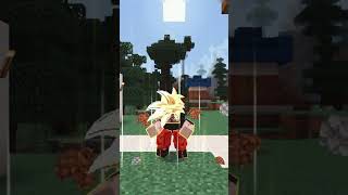 Dragon ball addon for Minecraft #shorts #viral #minecraft