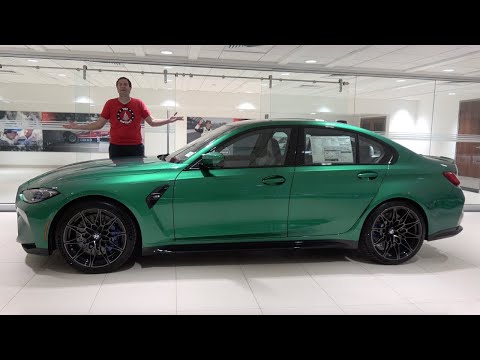 BMW M3 2021 года - это фантастический спортивный седан