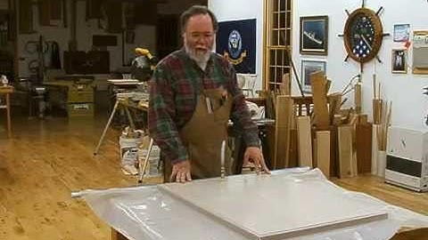 Making a Veneered Sideboard Part 5-3, Curly Maple Veneering: Andrew Pitts~FurnitureMaker