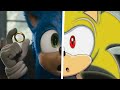 Sonic Vs SUPER SONIC X Sonic The Hedgehog Movie Choose Your Favorite Design For Both Characters 