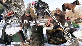 Pit Barrel Review - MTL Grapple - Woodland Mills Chipper - 2538 Mahindra - CAT 259D - Genie S-60 by Simple Man’s BBQ 377 views 3 years ago 10 minutes, 7 seconds