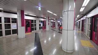 京都市営地下鉄東西線　三条京阪駅の京阪800系　Kyoto Municipal Subway Tōzai Line Sanjō Keihan Station　(2019.10)